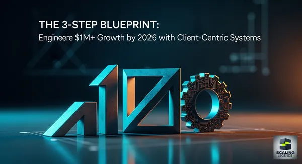 The 3-Step Blueprint: Engineer $1M+ Growth by 2026 with Client-Centric Systems